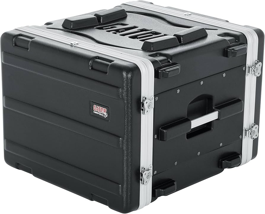 Amazon.com: Gator Cases Lightweight Molded 8U Rack Case with Heavy